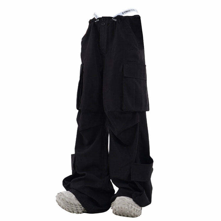 Got Chemistry Y2K Aesthetic Cargo Pants for Retro Summer Vibes