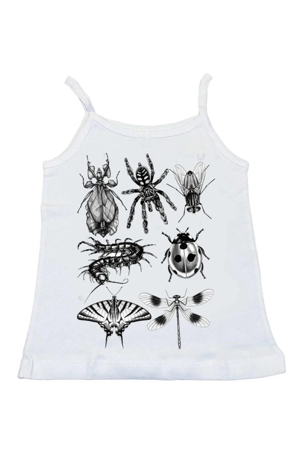 Gothic Y2K Insectarium Top: Retro Grunge Style for Summer Outfits