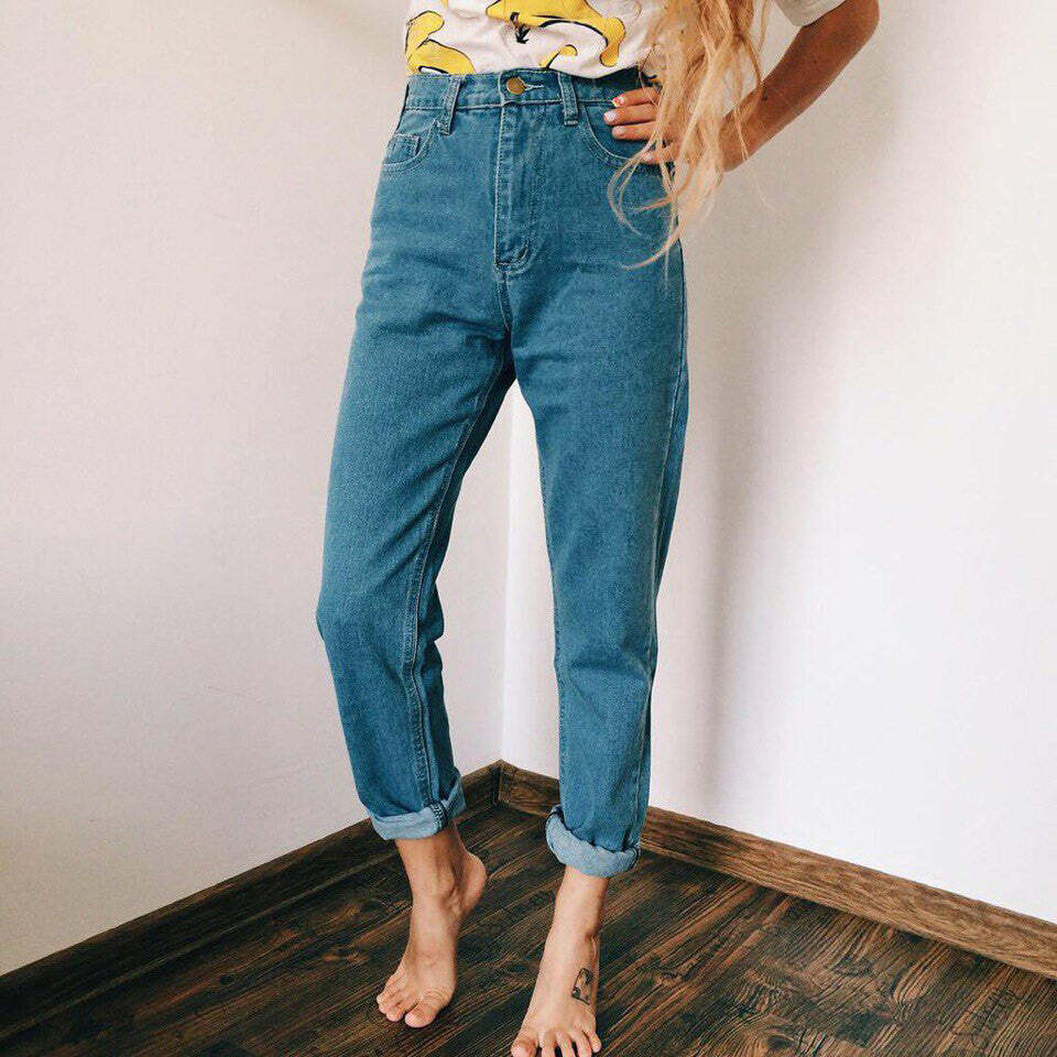 High-Waisted Mom Jeans: Y2K Vintage Style for Effortless Summer Outfits