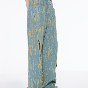 Icon Living Y2K Wide Jeans: Retro 90s Grunge Summer Outfit Essential