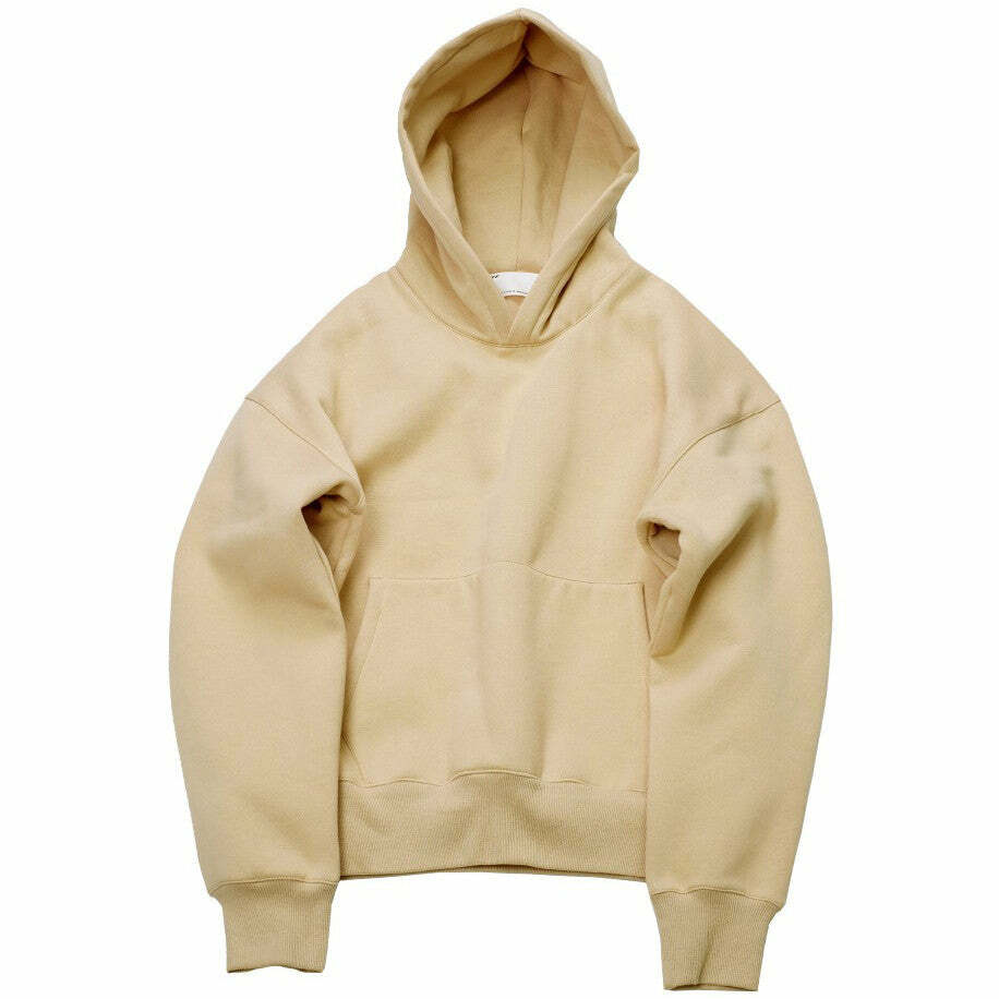 Trendy Y2K Nude Hoodie for Summer: Perfect for Grunge & 90s Outfits