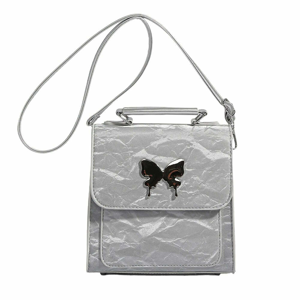 Y2K Butterfly Aesthetic Mini Backpack for Retro Summer Outfits