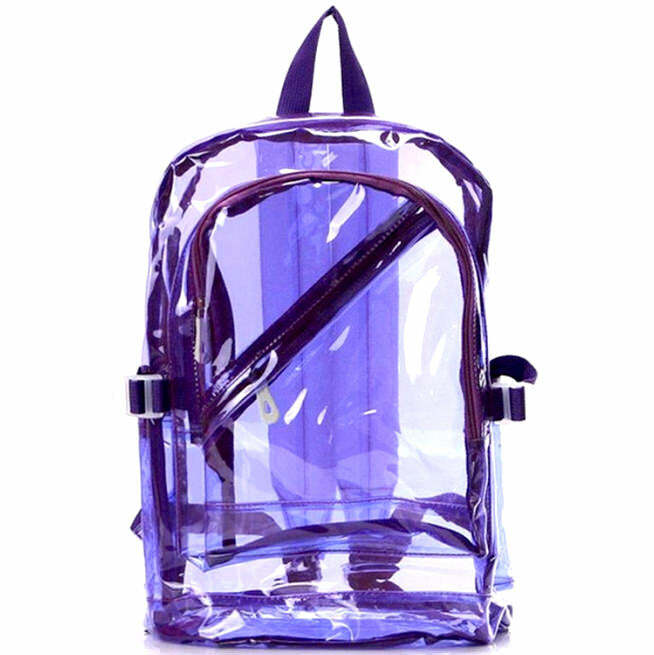 Y2K Clear Backpack: Trendy 90s Style for Summer Outfits & Parties