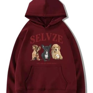 Y2K Cute Puppy Graphic Hoodie - Retro 90s Style for Summer Vibes