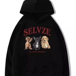 Y2K Cute Puppy Graphic Hoodie - Retro 90s Style for Summer Vibes