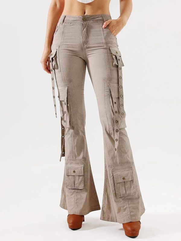 Y2K Grunge Hybrid Harness Split Jeans for Trendy Summer Outfits