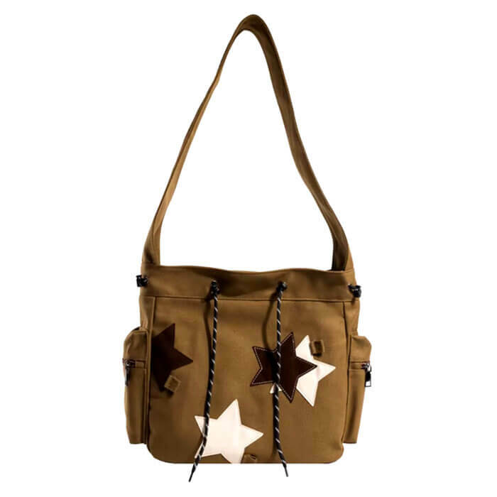 Y2K Star Girl Crossbody Bag - Retro 90s Fashion Statement Accessory