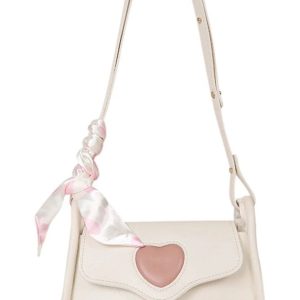 Y2K Sweetheart Charm Shoulder Bag - Retro 90s Fashion Accessory