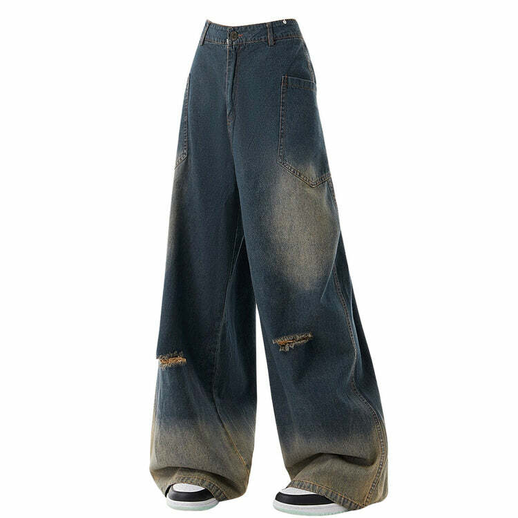 Y2K Wide Leg Jeans: Retro 90s Fashion for Effortless Summer Style