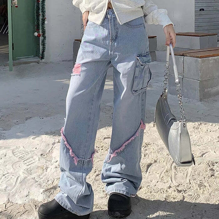 Y2K Wide Leg Jeans: Retro 90s Fashion for Effortless Summer Style