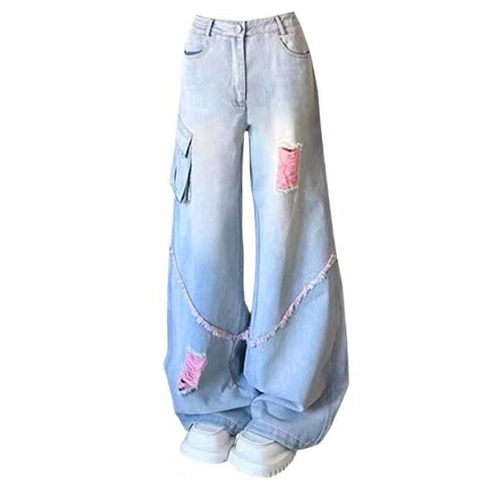 Y2K Wide Leg Jeans: Retro 90s Fashion for Effortless Summer Style